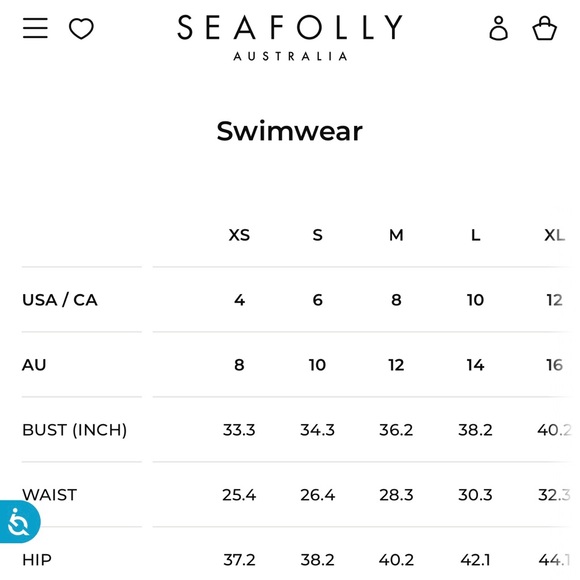 Seafolly Indigo Triangle Bikini Top, XS / AUS 8 / US 4 - Picture 4 of 6